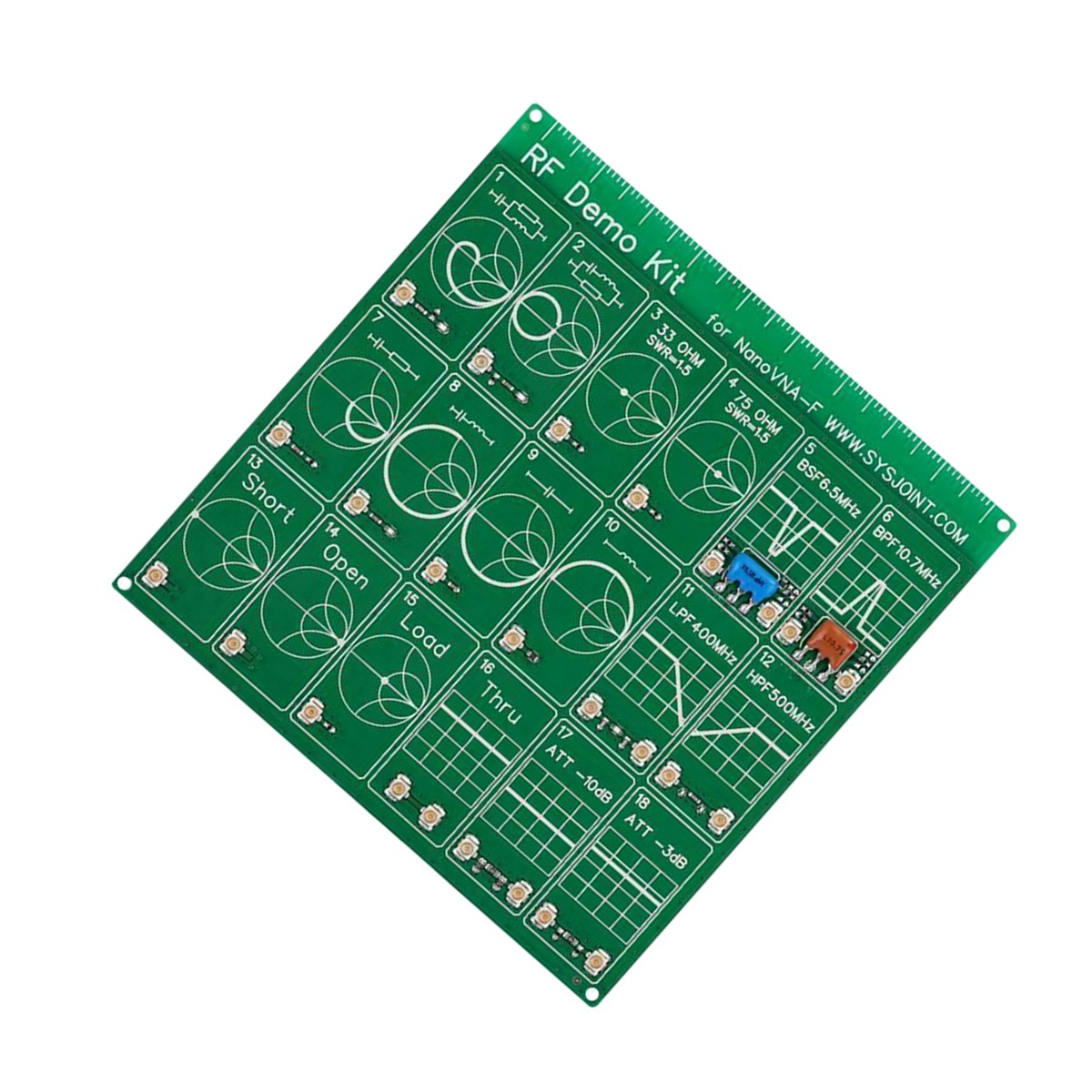 RF Demo Kit -F RF Test Board HAM Vector Network Test. 