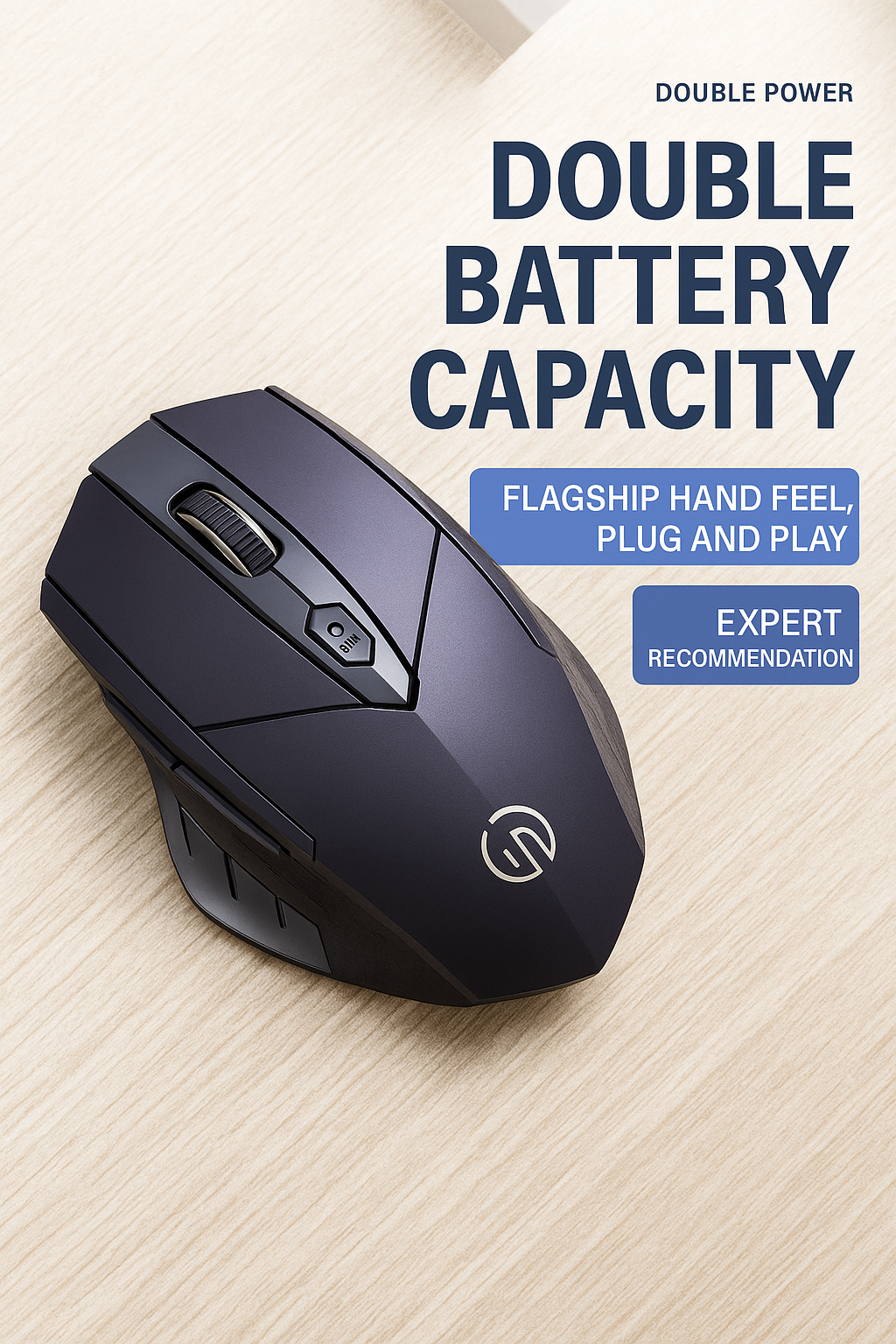 Rechargeable wireless mouse infinik M6PDD GAMING MOUSE. 