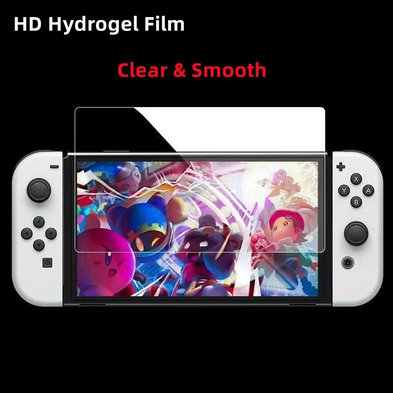 2pcs Matte Hydrogel Film For Nintendo Switch OLED Screen Protector For Nintendo New Switch Lite Switch Neon New 3DS Film. 