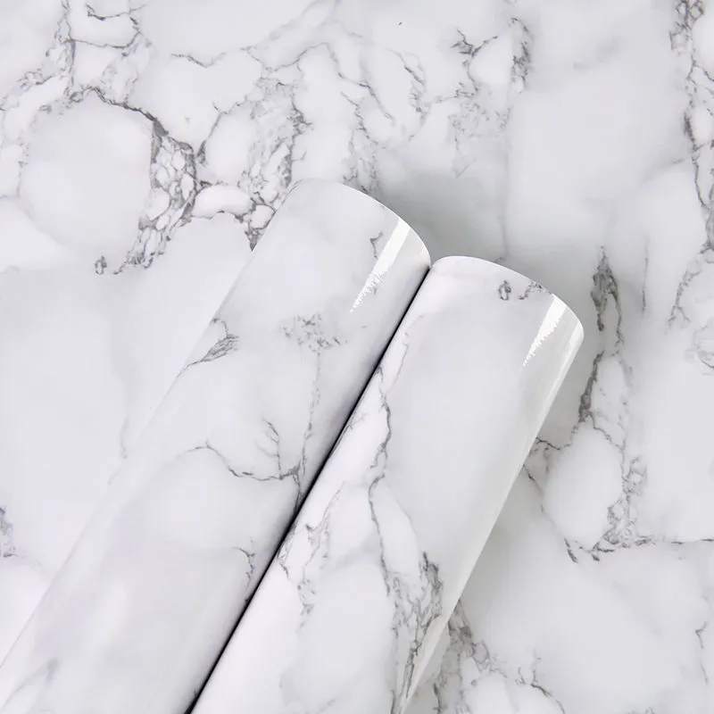 white marble patterns Self Adhesive contact sticker ( 40 sqf ) 20*2  sqf. 