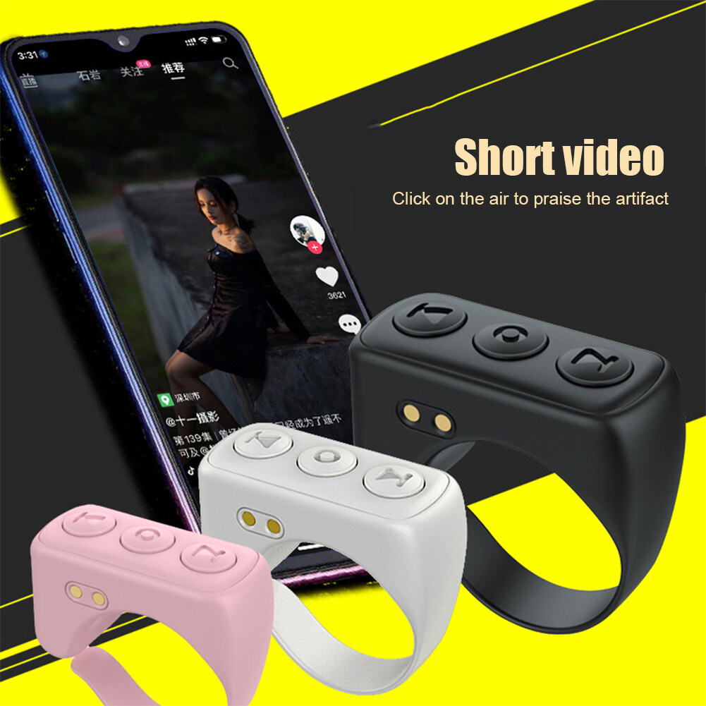 Tiktok Control Ring Fingertip Flipping Video Controller. 