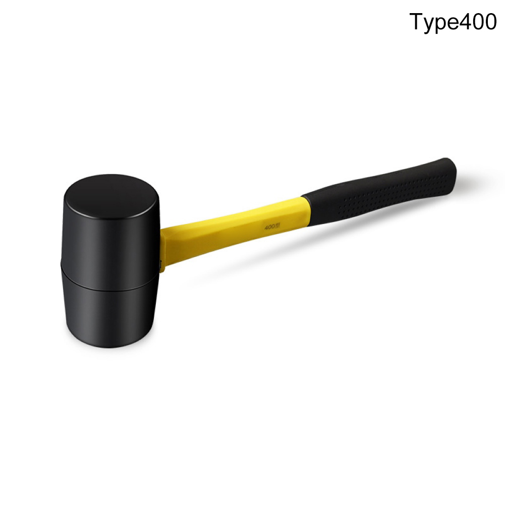 Multi-functional Elastic Rubber Handle Hammer Ceramic Tile Installation Tool. 