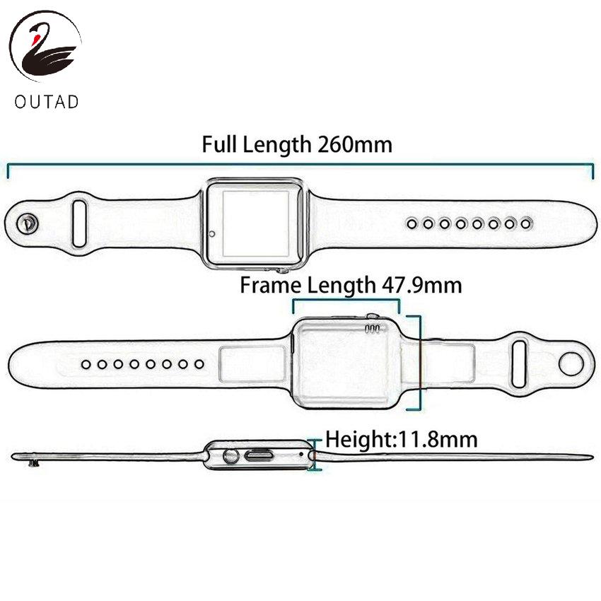 NYT A1 Smart Watch Pedometer Digital Analog Sports Watch Smart Wristwatch For Iphone For Samsung For Htc For Android Phone. 