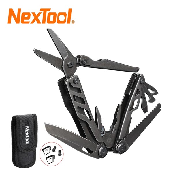 Xiaomi Nextool New Hand Tools Flagship Pro 16 In 1 Multi-Tool Edc Outdoor Plier Saw Bottle Opener Screwdriver Scissors Multitool. 