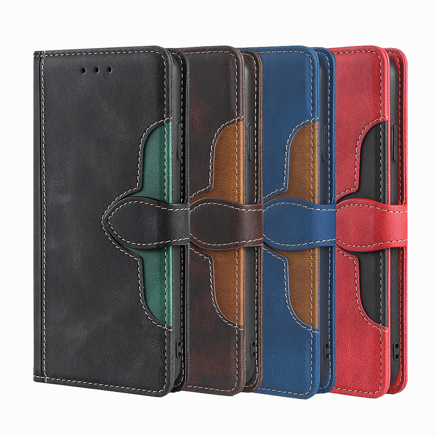 Case For  OnePlus Nord  casing  Flip leather magnetic phone case TPU back cover. 