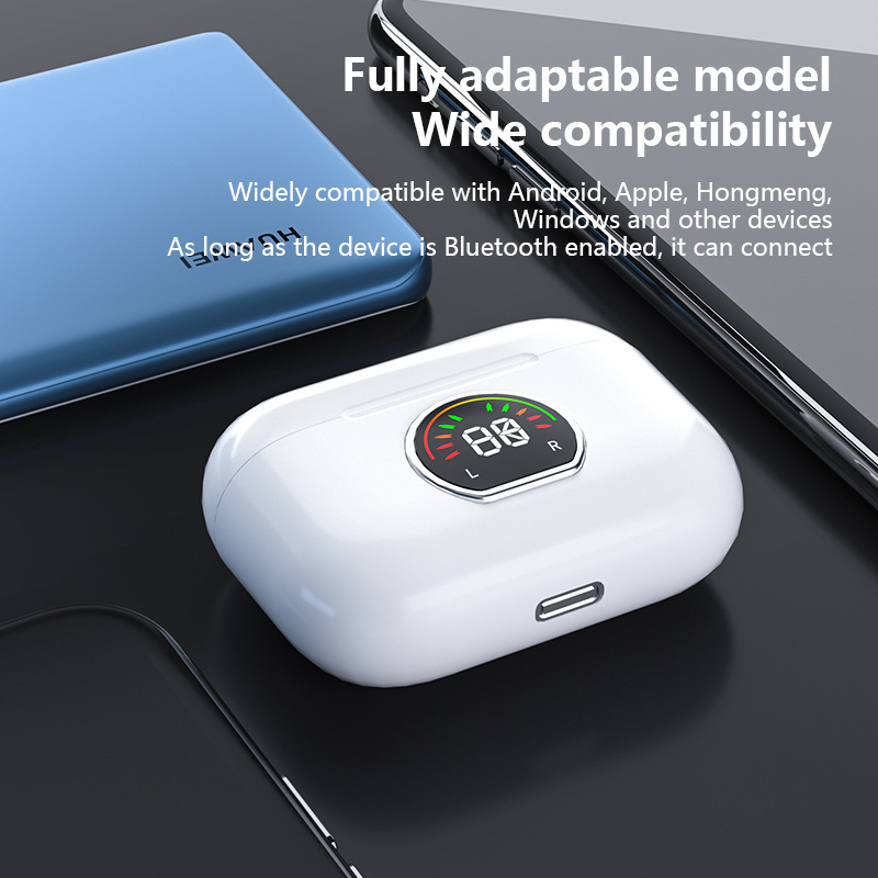 Cross-border new G33 wireless bluetooth headset low power consumption TWS5.3 in-ear long endurance g33 sports headset. 