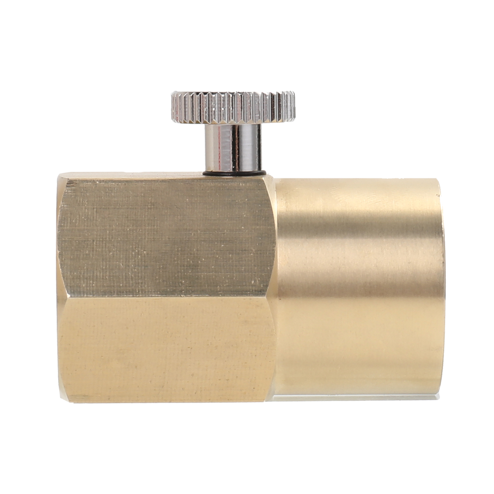 KOGEEK Brass Adapter for Refill Soda Stream and Soda Club W21.8-14. 