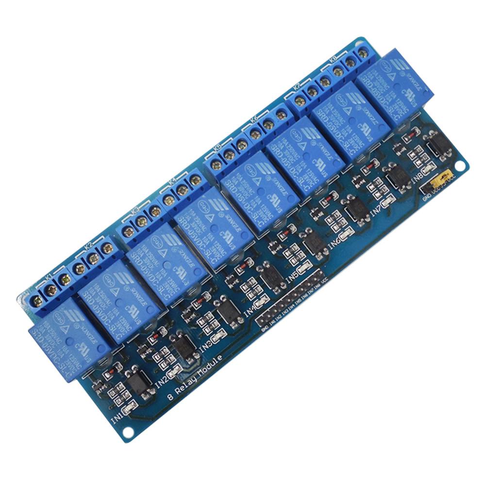 Arduino 8 Channel Relay Module 8-Channel Relay Control Board 5V 10A Relay Module. 