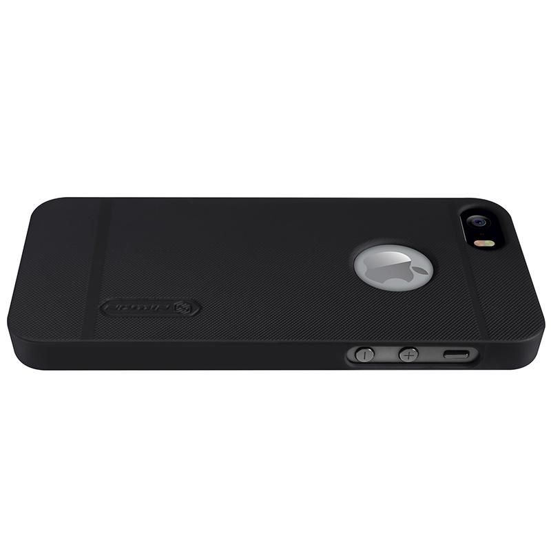 Nillkin for iPhone 5 & SE / 6 6s for iPhone 7 / 7 Plus / 8 for iPhone X & Xs / XR / Xs Max Hard Case, Frosted Shield Back Cover Phone Cases Only Black. 