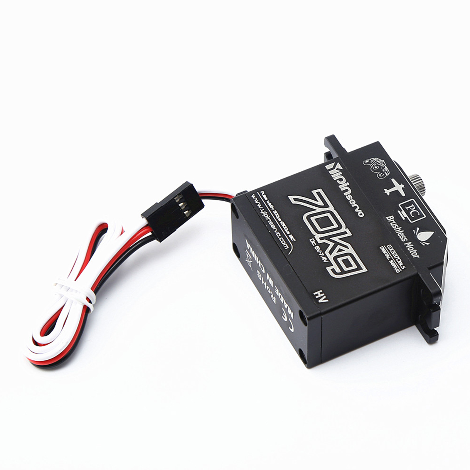 RC Car Servo Stable Performance 70kg Digital Servo Remote Control Car Motor Servo. 