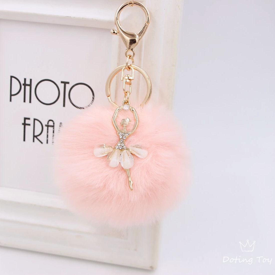 Adorable Bag Charm for decorate your purse or as your car key ring and gift for your girl. 