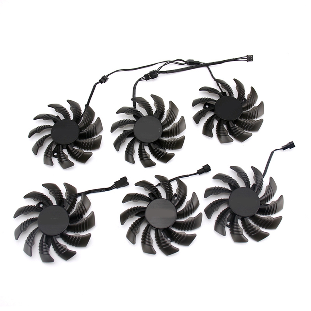 3PCS 75MM PLD08010S12H 3PIN GTX970 GPU FAN for Gigabyte GV-N970WF3OC-4GD GTX970 Graphics Video Card Cooling Fan. 