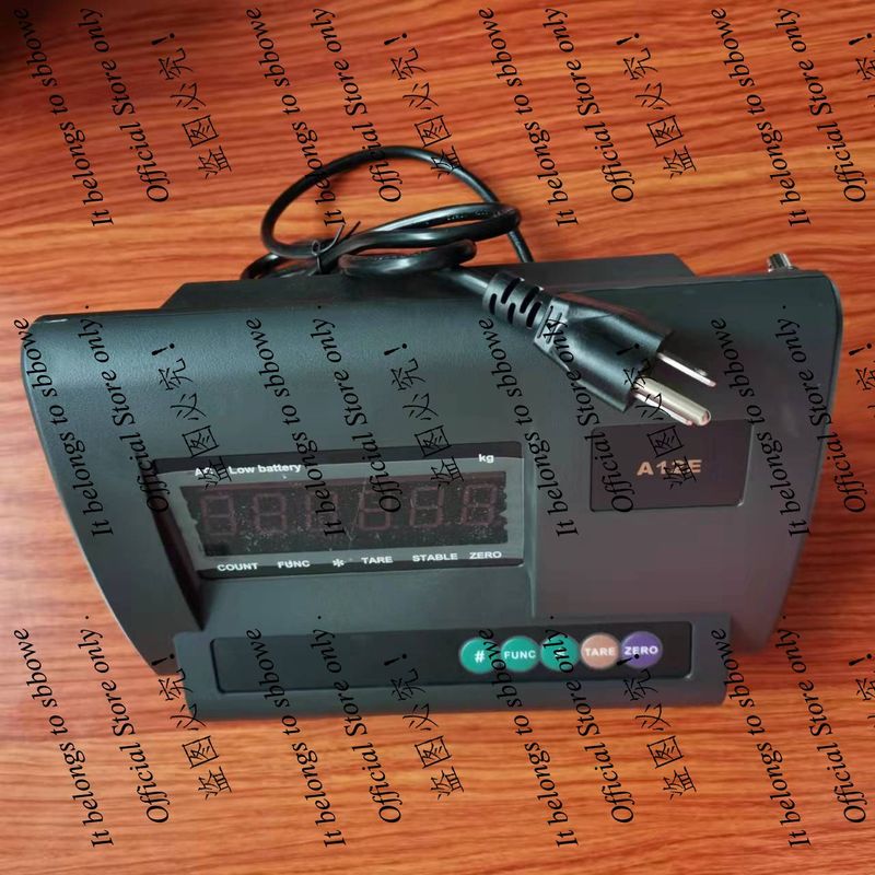 EnglishVersion XK3190-A12+E Platform Scale LED Display RS232 type  Weight Indicator load meter controller XK3190-A12E-Euro Plug (220V). 
