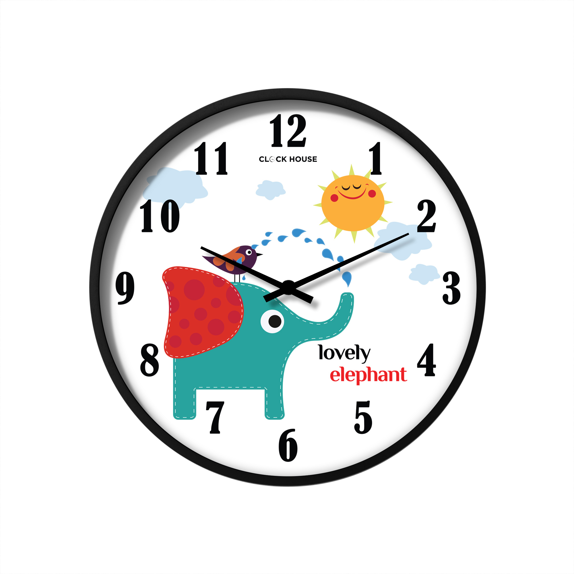 Children Wall Clock Multicolor