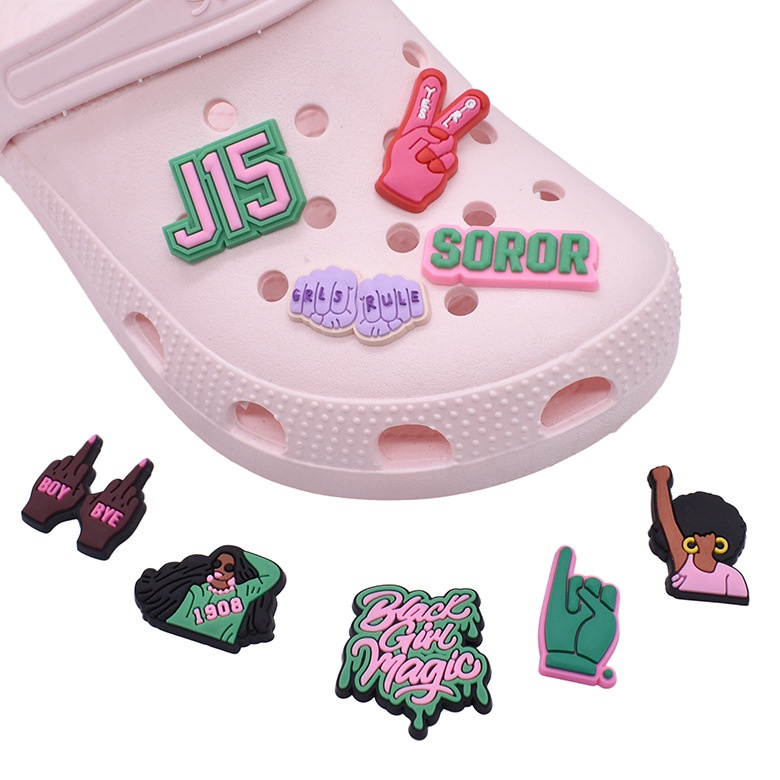 Shoe Charms Jibbitz New Funny pattern Design Pin For Crocs Clogs And Bags