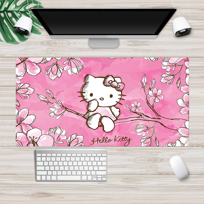 Gaming Mouse Pad Hello Kitty Mouse Pad Laptop Gaming Pad and Large Mouse Pad. 