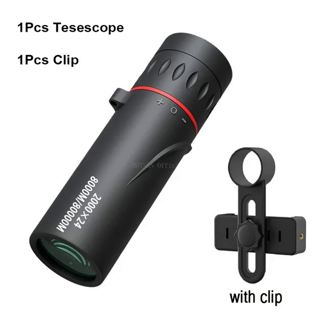 Monocular Telescope High-definition High-magnification Outdoor Low-light Night Vision Mini Portable Monocular Telescope. 
