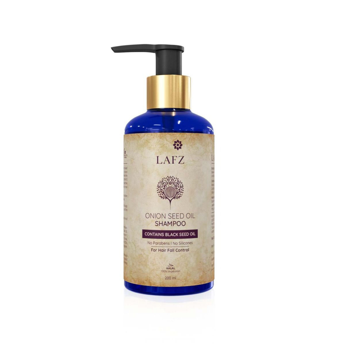 Lafz Shampoo (200ml) - Onion Seed Oil. 