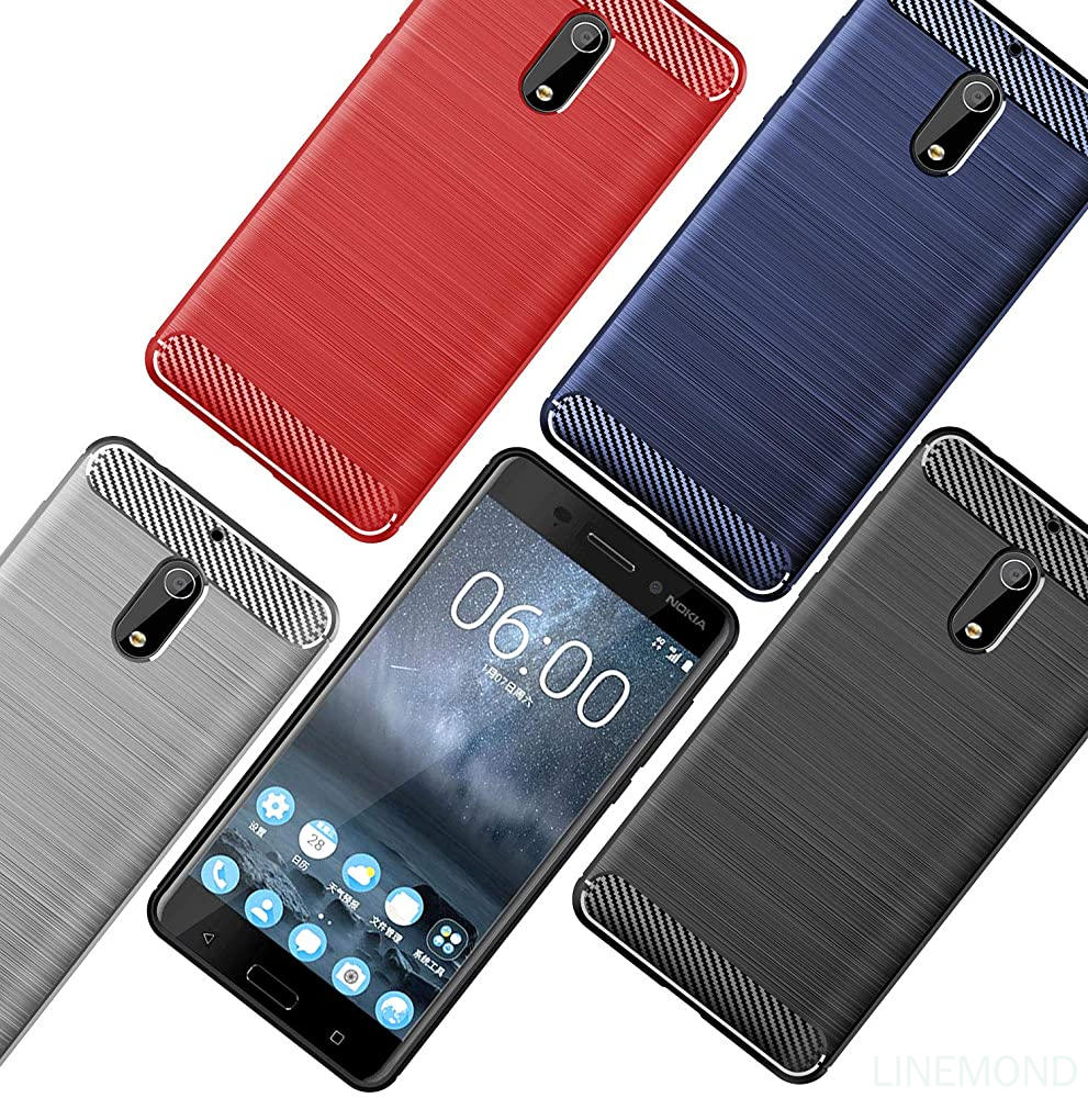 Nokia 6 case, Soft Feeling Full Protective Anti-Scratchamp;Fingerprint + Scratch Resistant Fit Mobile Phone Case Cover for Nokia 6. 