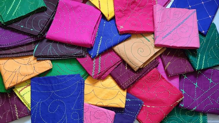 Nokshi Katha Cotton Multicolor for Baby - 10 pis 21-32
