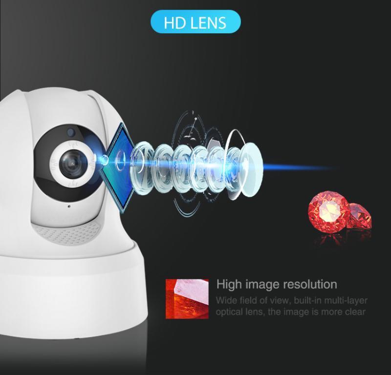 New NEO COOLCAM HD 720P Smart Home Automation Wi-Fi IP Camera Wireless Network Night Vision CCTV Camera Work with Alexa Echo. 