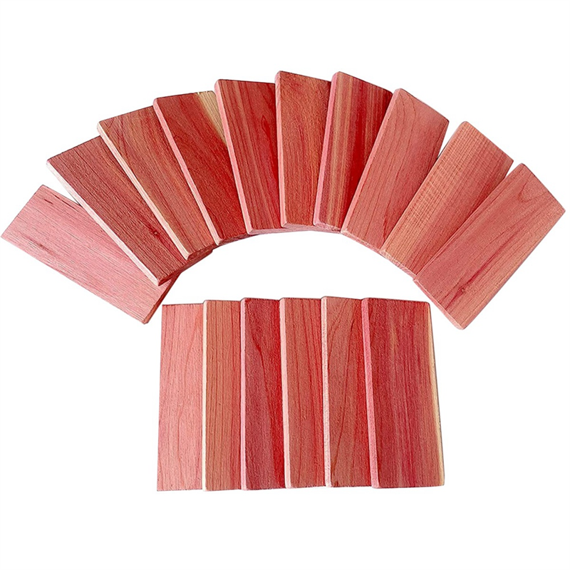 32 Pack Cedar Blocks for Closet,Red Cedar Blocks for Storage, Aromatic Cedar Blocks for Closet and Drawer. 