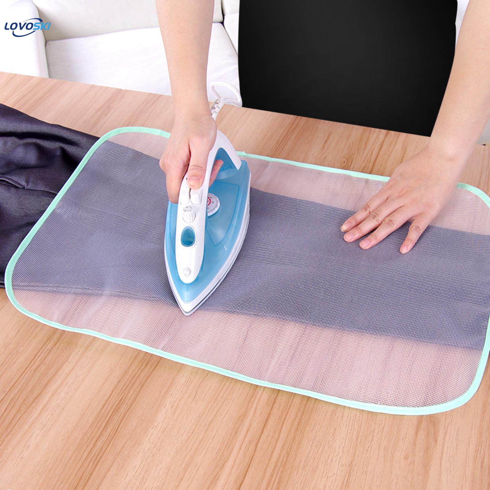 10 Pieces Heat Resistant Ironing Mesh Sheet Pressing Pad Household Net 40cmx60cm. 