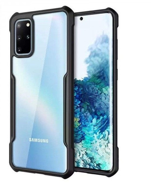 For Samsung A31 Shockproof Bumper Transparent Phone Back Cover Case