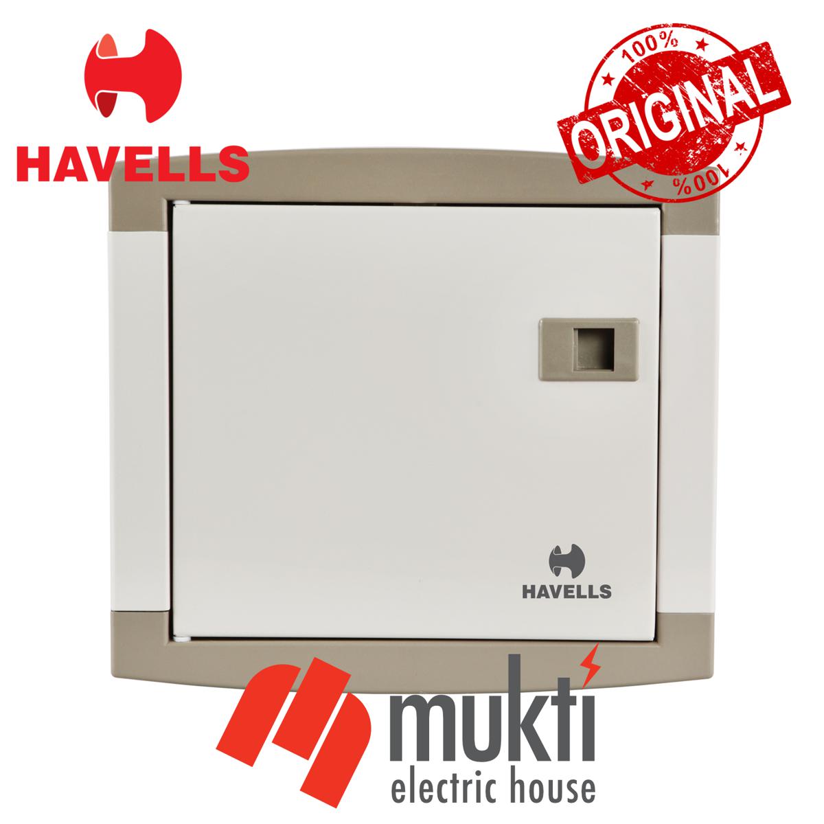 HAVELLS DB Board 16 Way Capacity (9x16x3) MCB Distribution