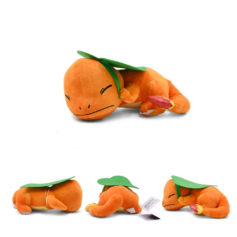 14 Styles Pokemon Sleep Weighted Eevee Charmander Vaporeon Squirtle Piplup Psyduck Raichu Sylveon Stuffed Plush Cartoon Toys. 