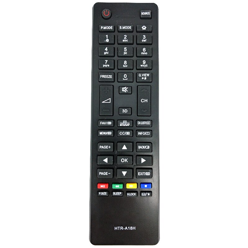 Haier HTR-A18H New Remote Control FOR Haier HTR-A18H TV Telecomando LE22M600F LE39M600F LE22M600F LE24M600F LE24M660F LE28H600 LE28M600 LE32M600 LE39M600F LE24K6000 LE32K6000 LE32B8000 LE50K6000 LE55K6000 LE32B7500 LE48B7500 LE50B7500 Remote Controller