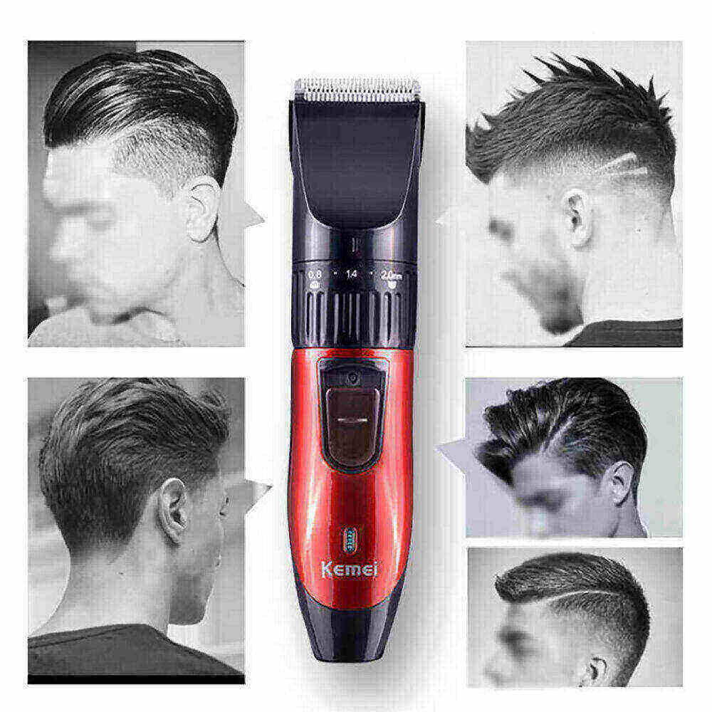 Kemei KM-730 Hair Clipper Rechargeable Hair Cutting Machine Electric Shaver for Men Beard Trimmer Professional Hair Trimmer-4.jpg