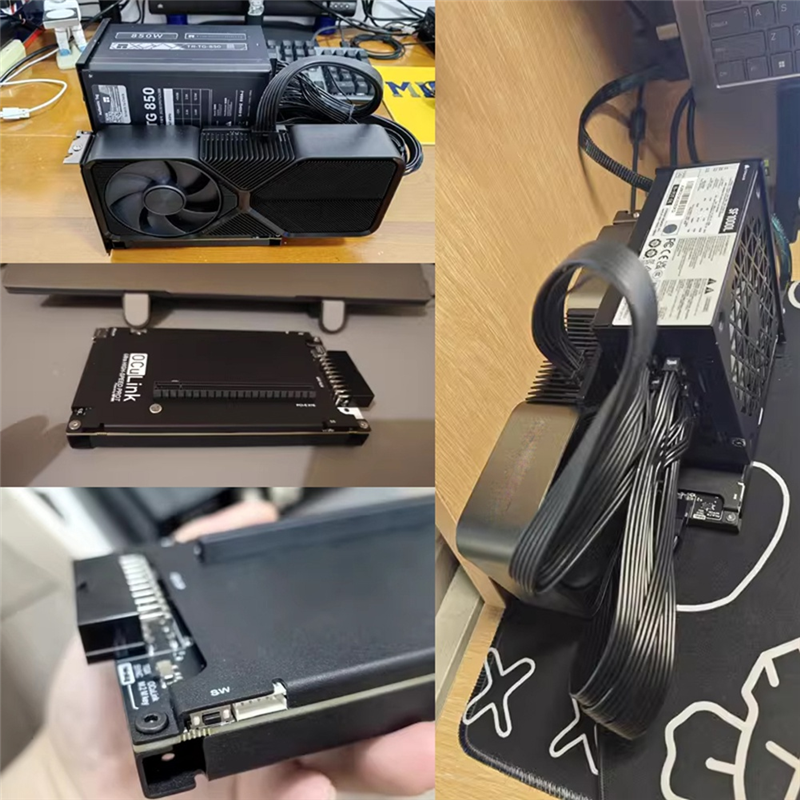 OCuP4V2 OCuLink GPU Dock , NVME M.2 to OCulink Adapter With. 
