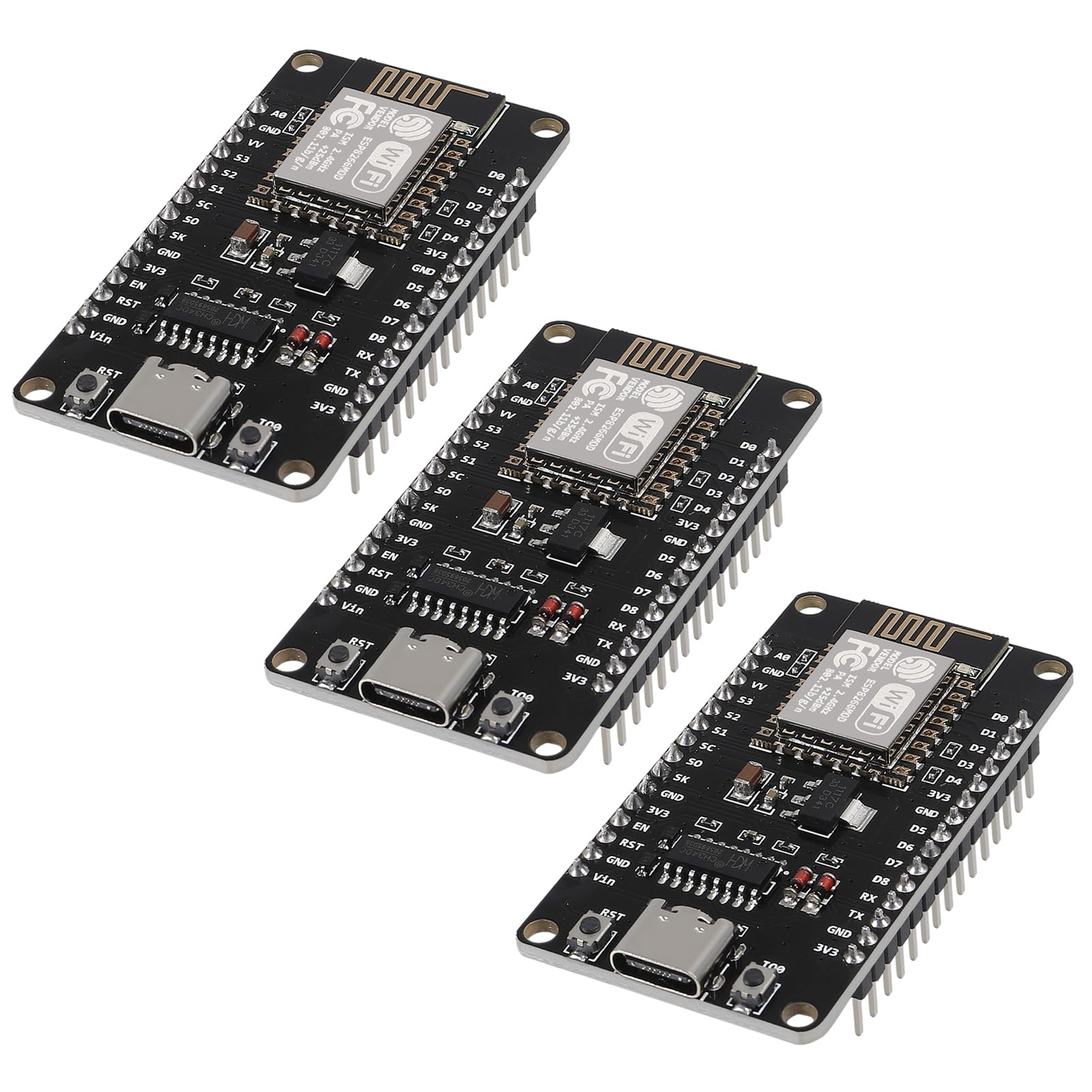 NodeMcu ESP8266 V3 CH340 Lua WIFI ESP8266-12E USB Type-C