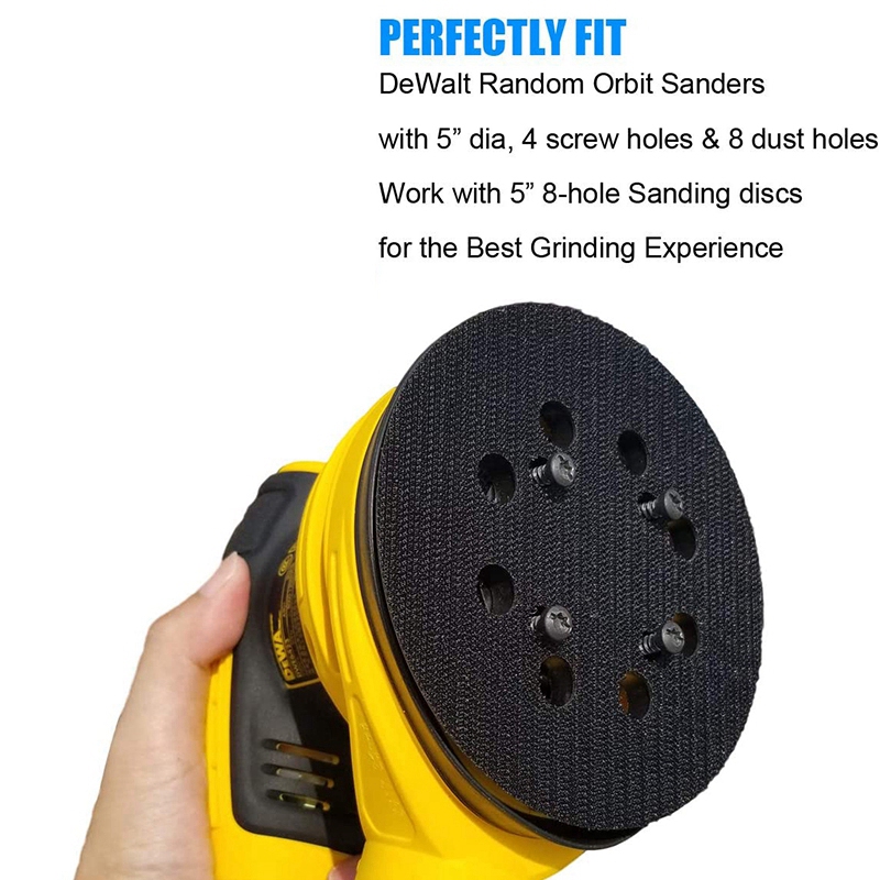 2X 5-Inch Hook and Loop Backing Pad-for DeWalt DWE6423/6423K. 