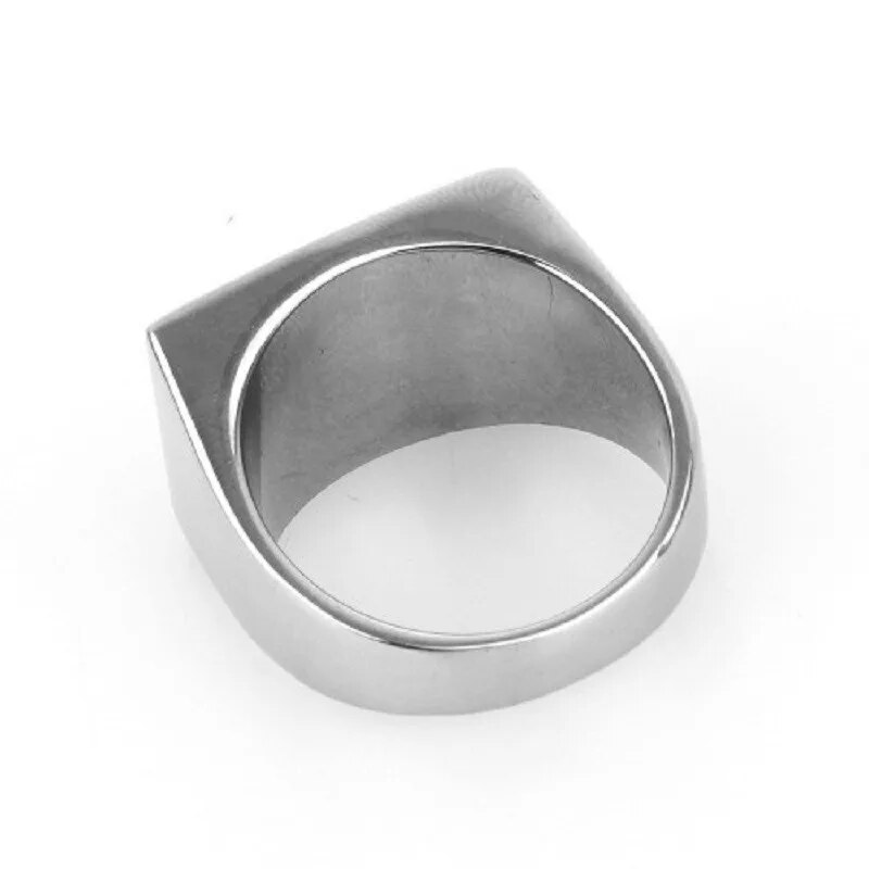 2pcs/pair Stainless Steel Solid Sons of Anarchy Ring SO NS Men Rings Jewelry Size 7-14. 