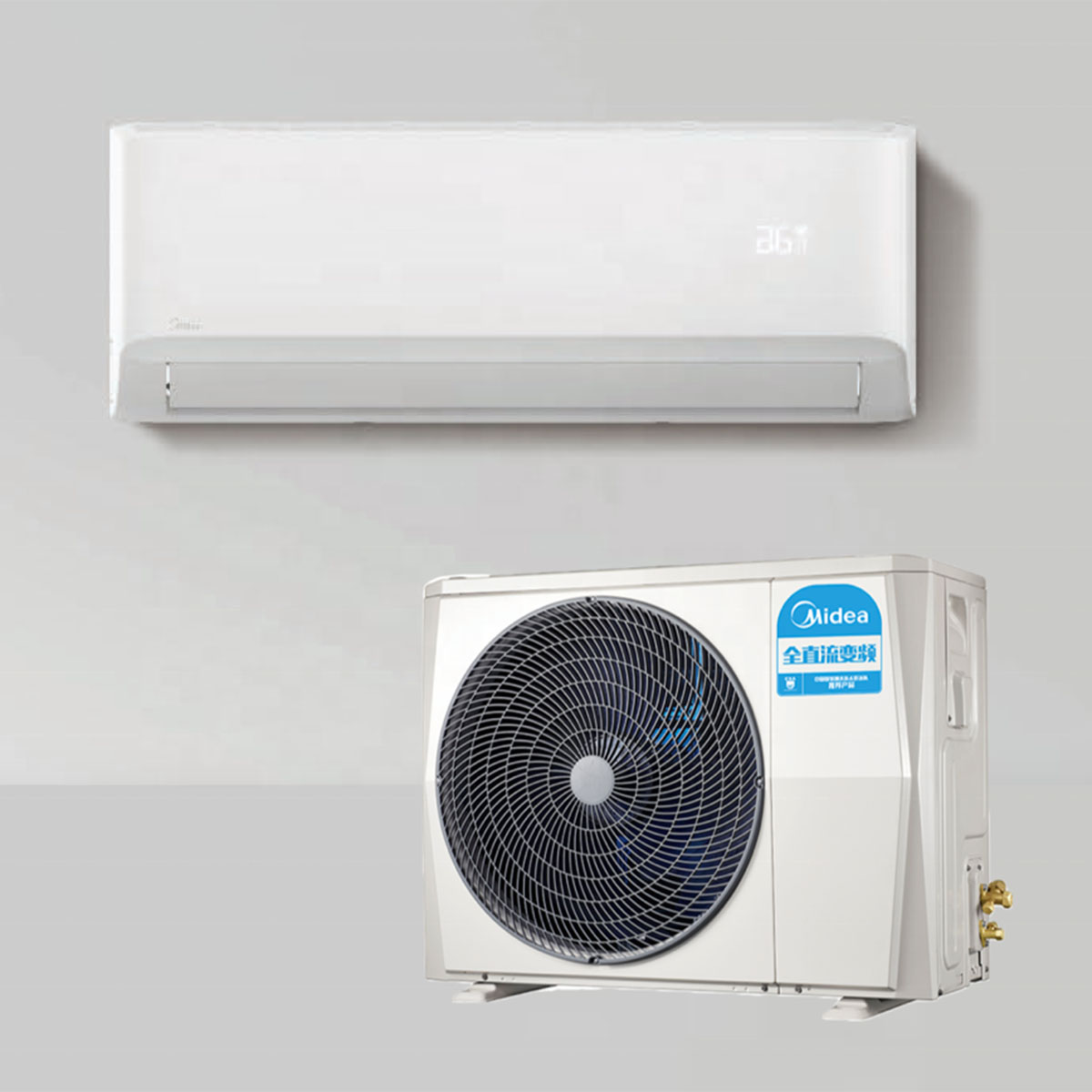 MIDEA 1 ton Split type AC NON INVERTER ( 5 years compressor warranty ) save energy. 