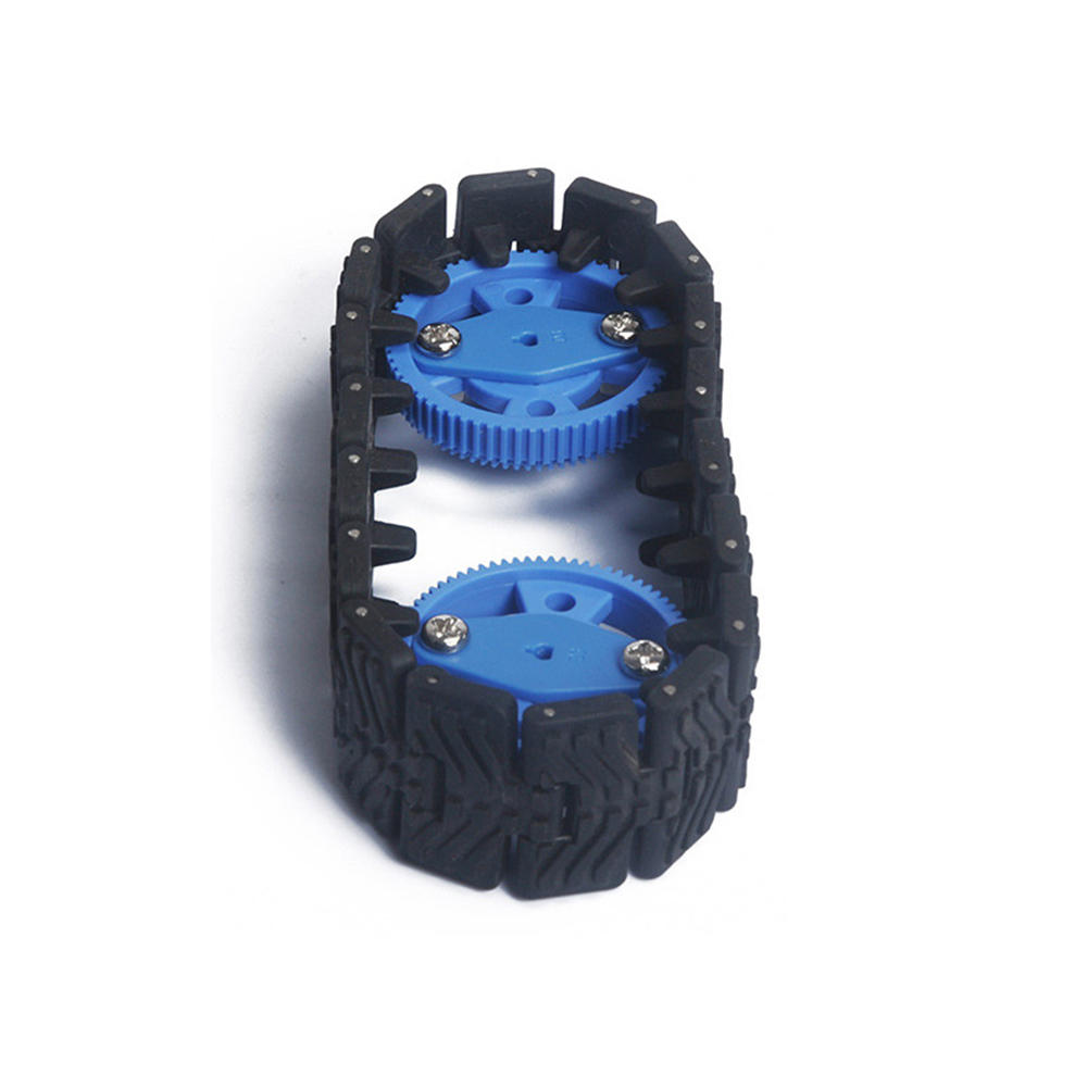 DIY Plastic Tank Track RC Robot Parts - Simplified Edition. 