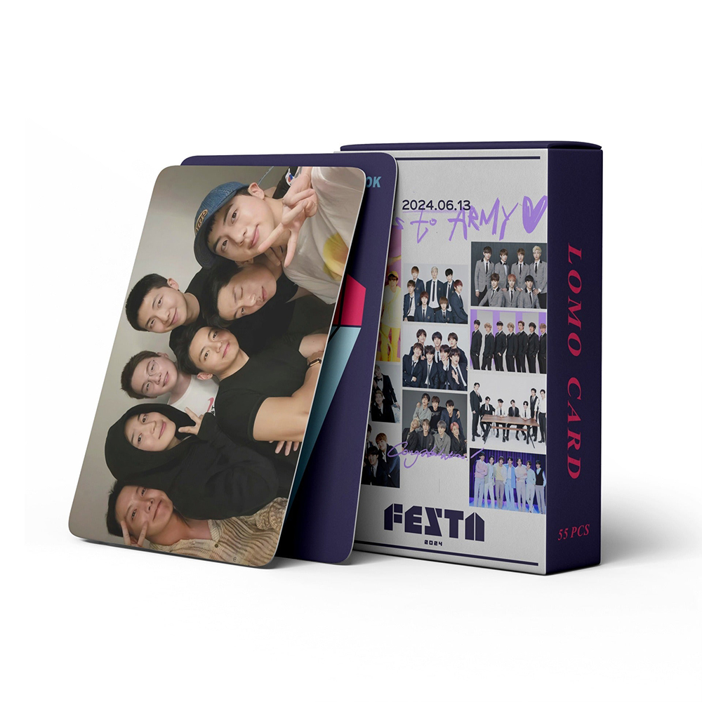 BTS 55Pcs/Box K-POP Bangtan Boys All Album Photocard/Lomocard. 