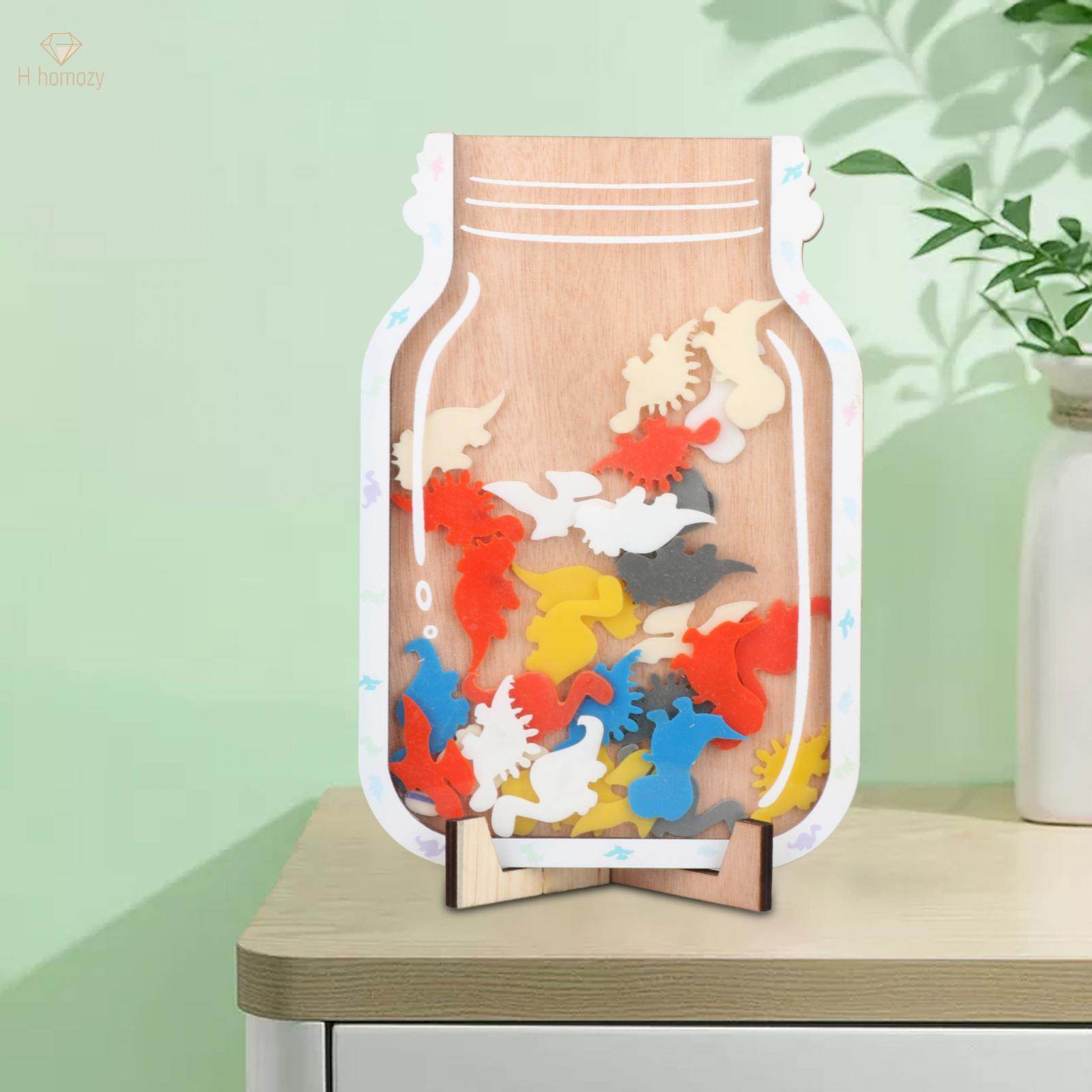 Kids Motivational Jar Desktop Decorations Good Behaviour Prize Jar for Home. 