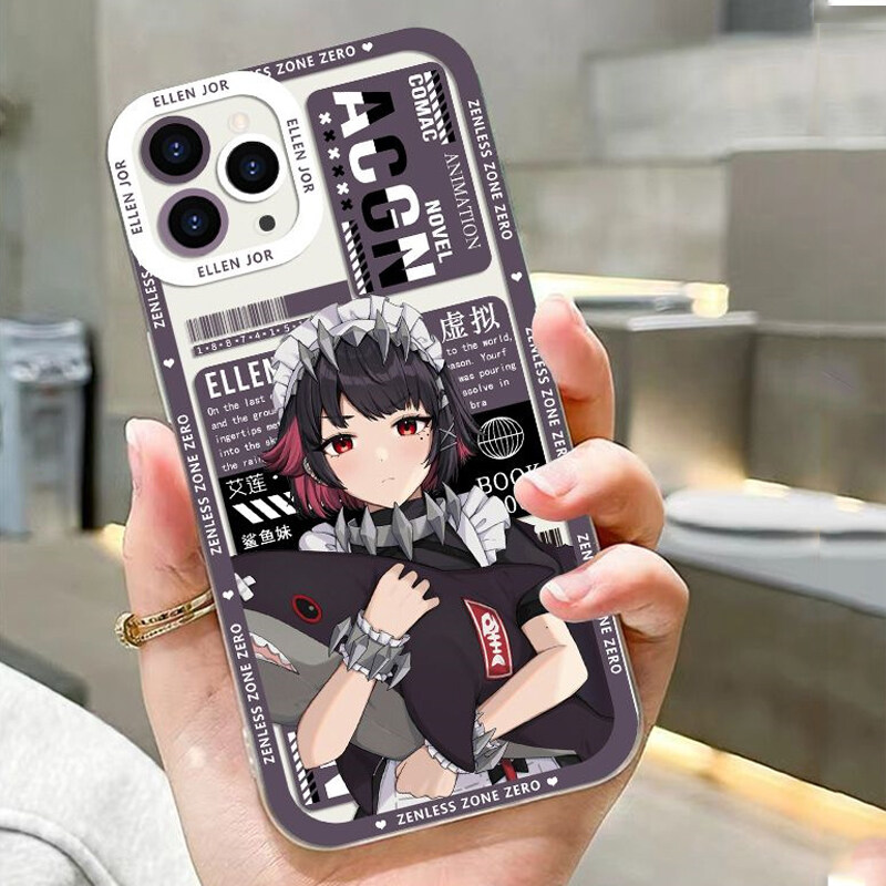 Game Zenless Zone Zero Ellen Joe Case For Huawei P40 Lite P30 Nova 5T 7SE 9SE Honor 90 Lite X7B X8B X9B X9A Y9 Prime 2019 Cover. 