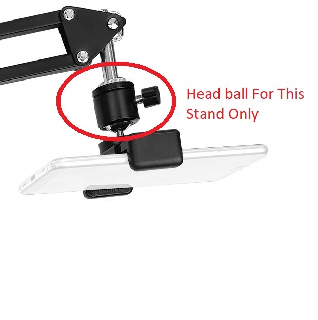 Mini Ball Head Hot Shoe Mount Adapter 360 Degree Swivel Mini Ball Head 3/8" Tripod Screw Head for Cameras, Camcorders, Smart Phone, Gopro, LED Video Light, Ring Light, Microphone. 