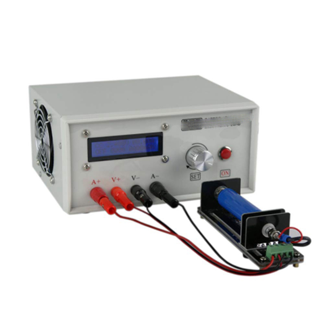 4 Wire Battery Resistance Capacity Test Testing Stand for 18650 26650