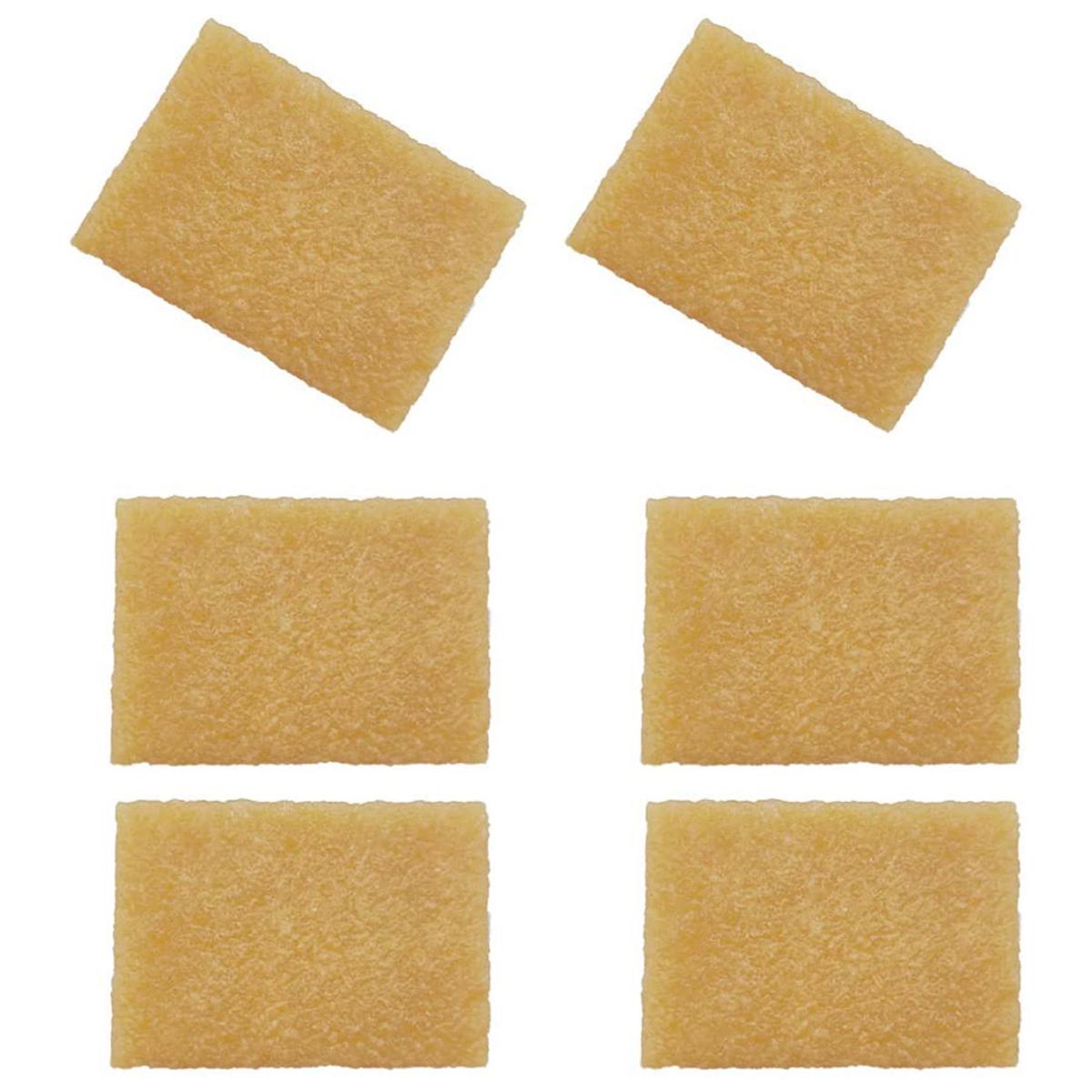 LKPCIGCXM 6PCS Rubber Cement Eraser, Glue Runner Eraser, Glue Residue Pick-Up Eraser for Removing Adhesive and Residues