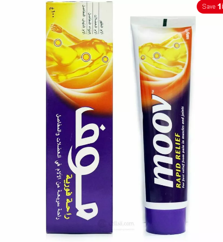 Moov Rapid Relief Pain Massage Cream 100g(uk)