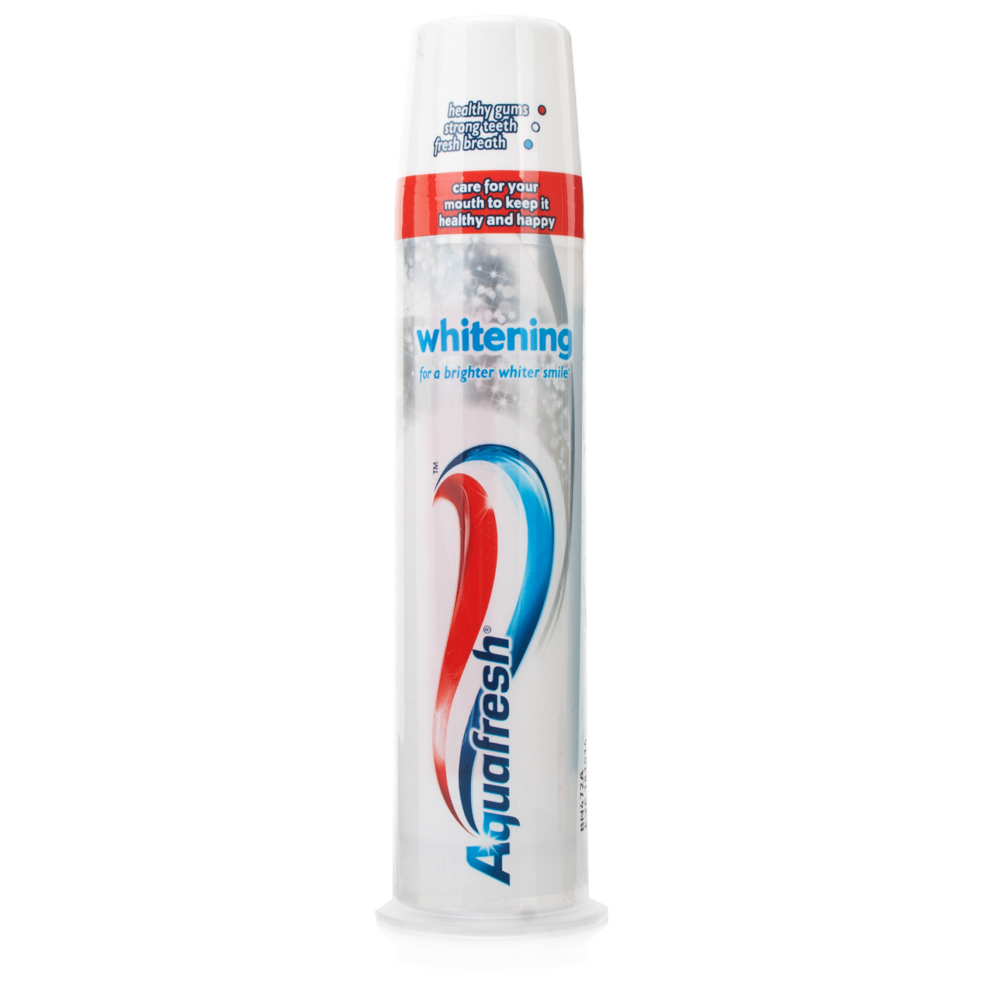 .International UK Product Aquafresh whitingTriple Protection Pump (100ml)
