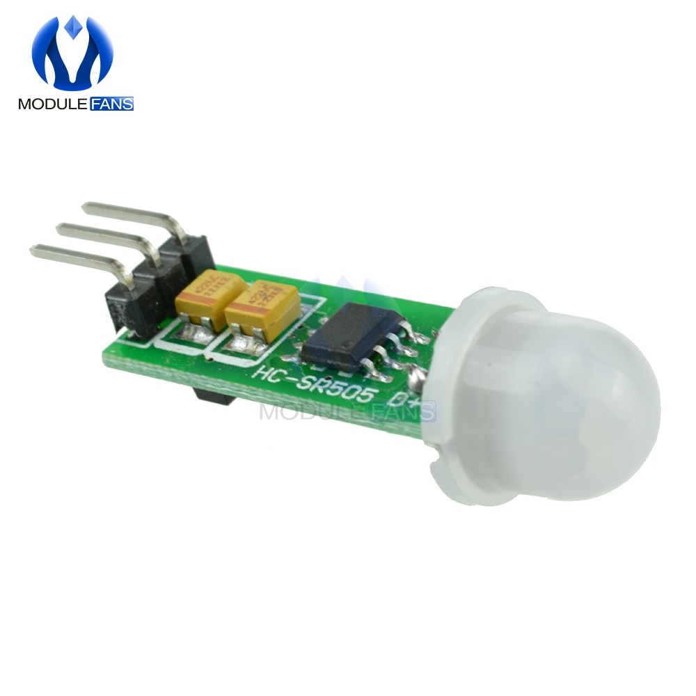 【happy one】HC-SR505 SR505 Module For Arduino Board Body Human Sensor Module Sensing Mode Mini-body Sensor. 