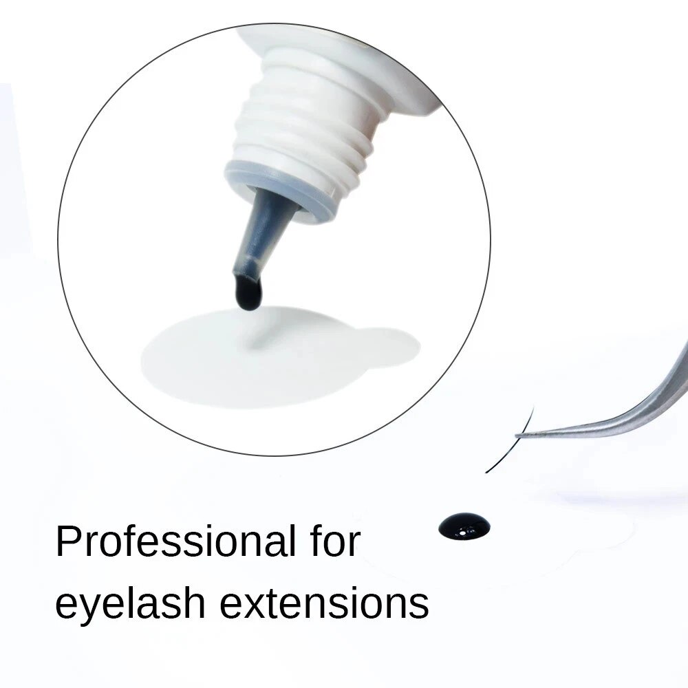 NAGARAKU Eyelash Glue Makeup Grease Proof False Eyelash Glue Quick Drying Waterproof Greaseproof Non Irritation Low Odor. 