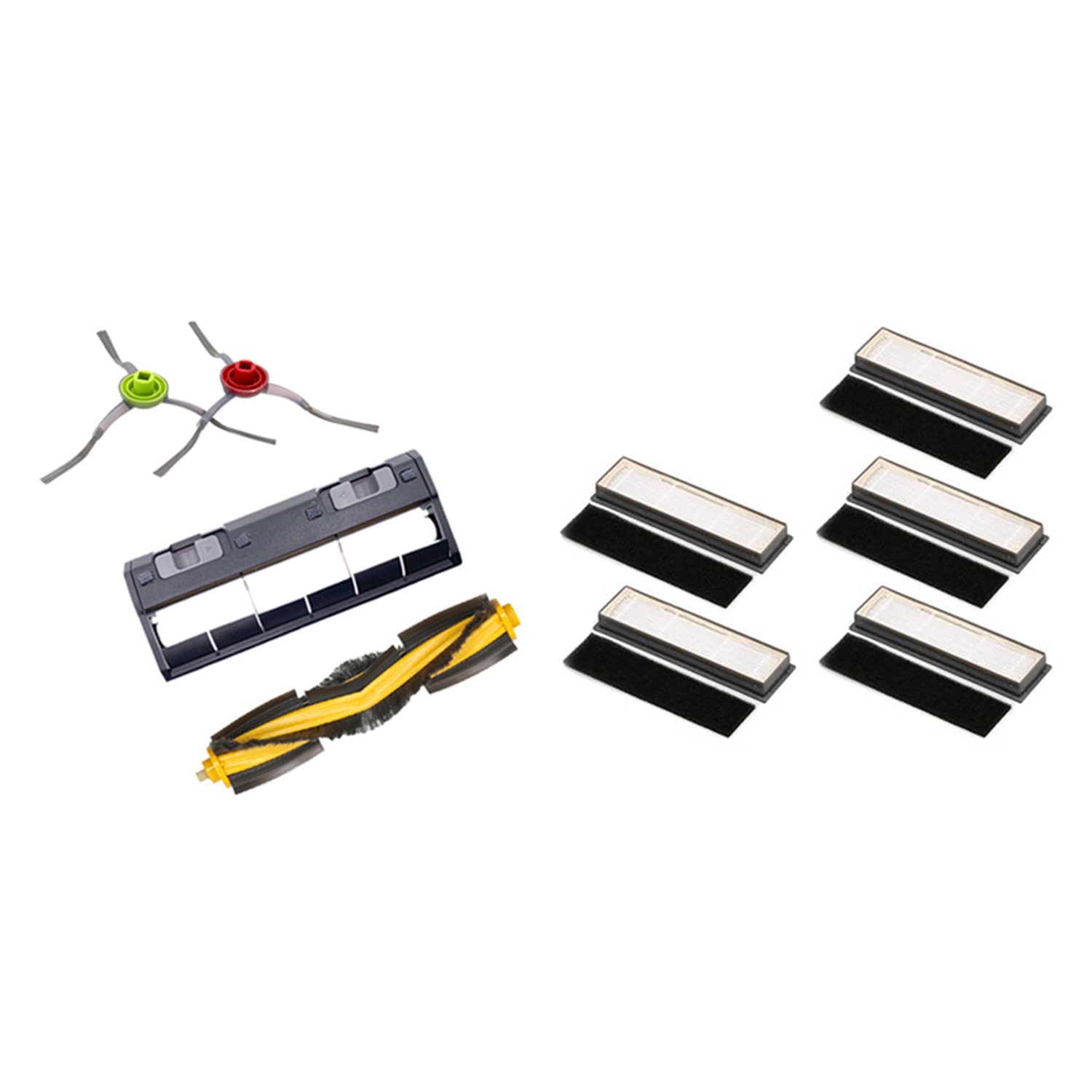 Robot Vacuum Cleaner Side Brushes Main Brush Cover Kit with HEPA Filter Exquisite Product