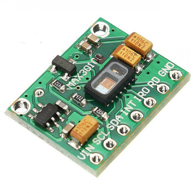 MAX30102 MAX 30102 Heart Rate Oximeter Sensor Arduino Module Pulse Oximeters Development Board Sensor Module With 7 Pin Cables Connections Header. 